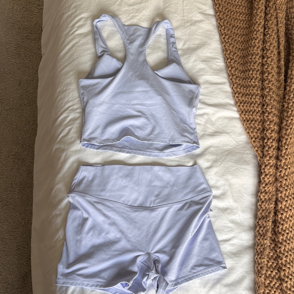Fabletics periwinkl set. Size M